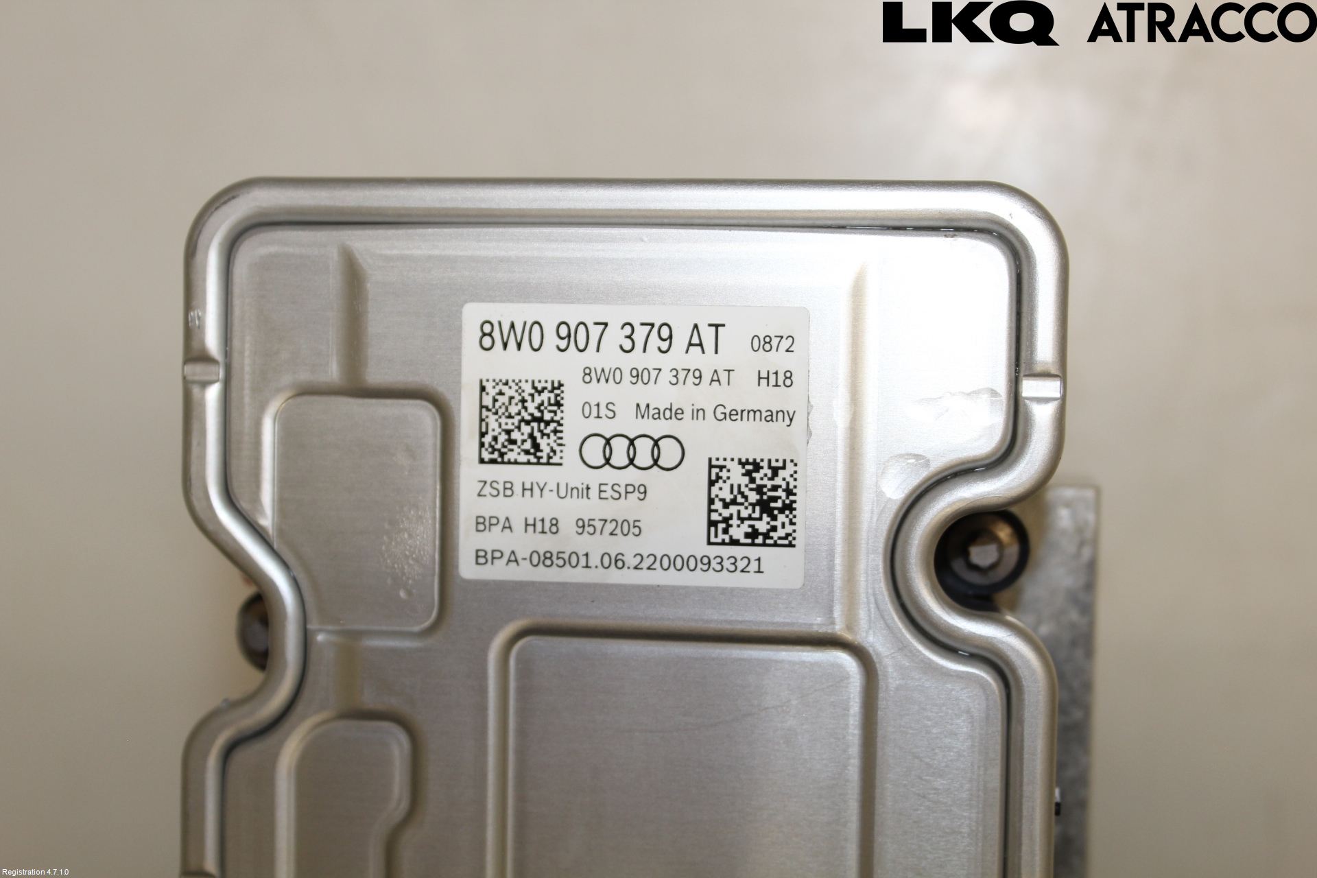 Audi A4/S4 B9 20- Abs Hydraulaggregat