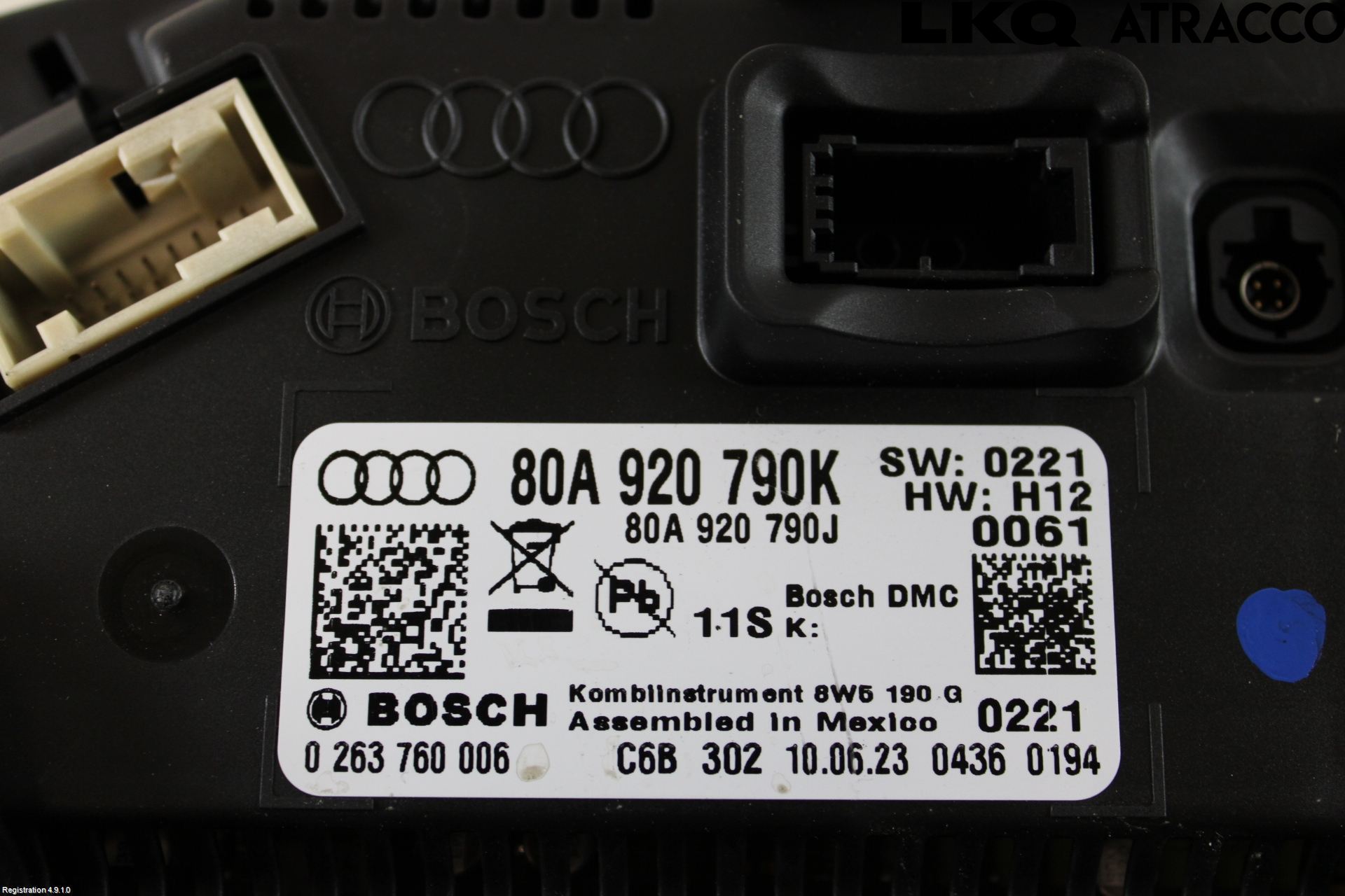 Audi Q5/SQ5 17- Instrument Komb