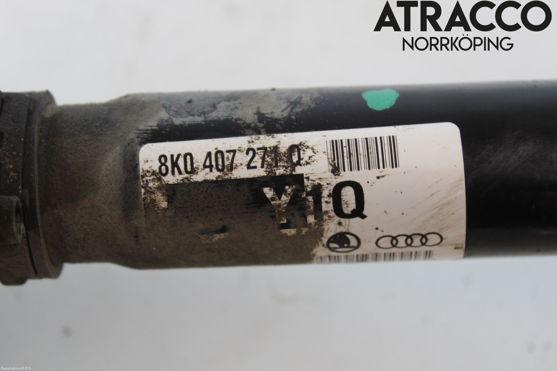 Audi A4/S4 08-11 Drivaxel Fram Höger