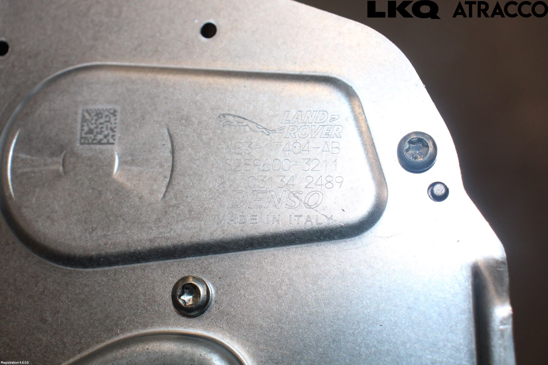 Jaguar F-PACE Torkarmotor Baklucka