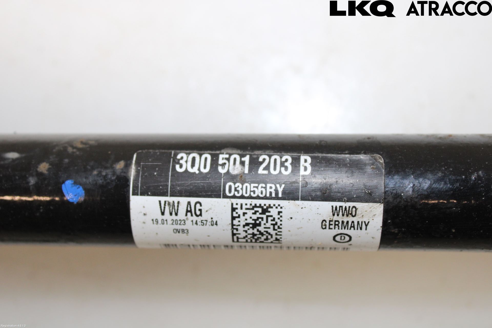Volkswagen VW TIGUAN 16-24 Drivaxel Bak Vänster