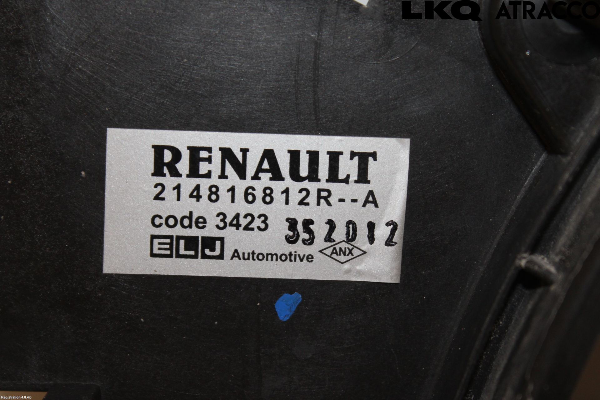 Renault CLIO IV 12-16 Kylfläkt El
