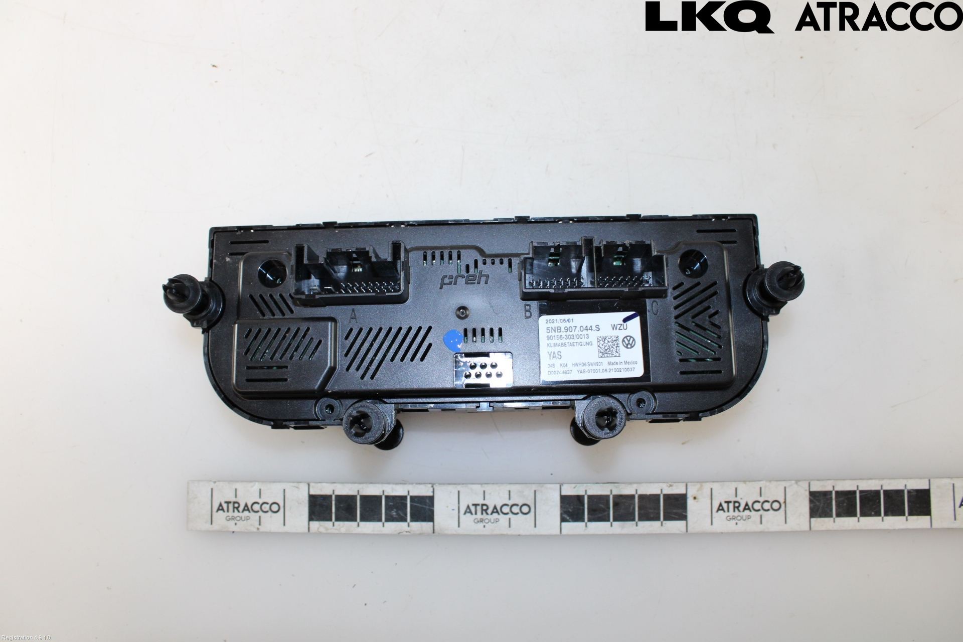Volkswagen VW TIGUAN 16-24 Värmereglage