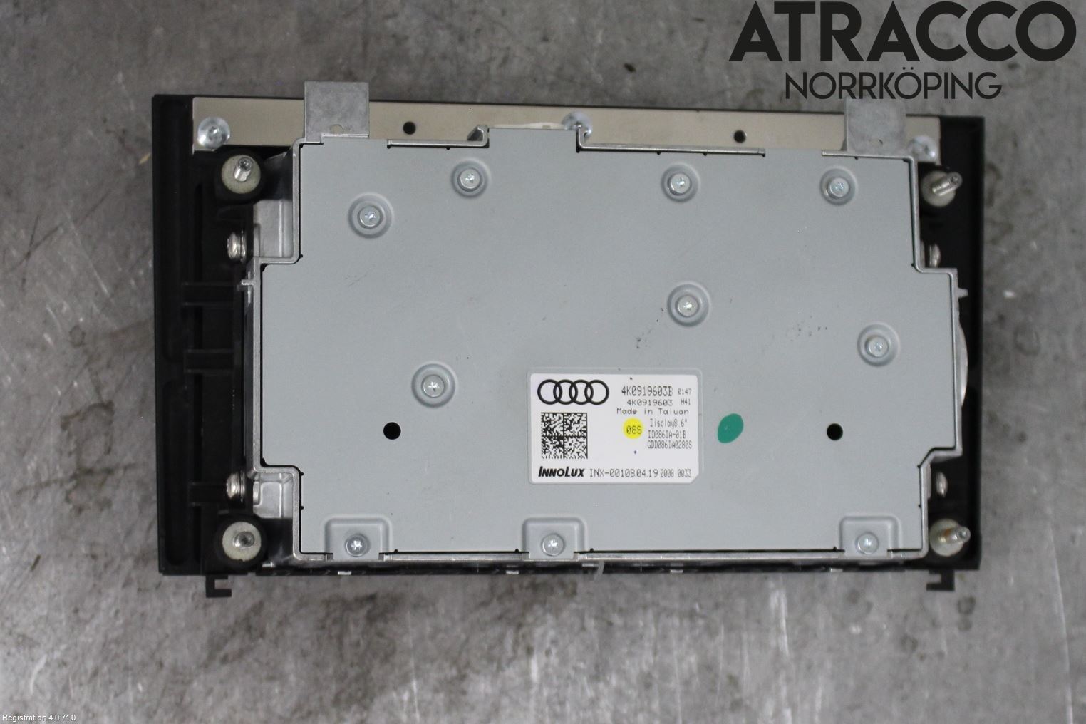 Audi A7 Sportback 4K 18- Multifunktionsdisplay