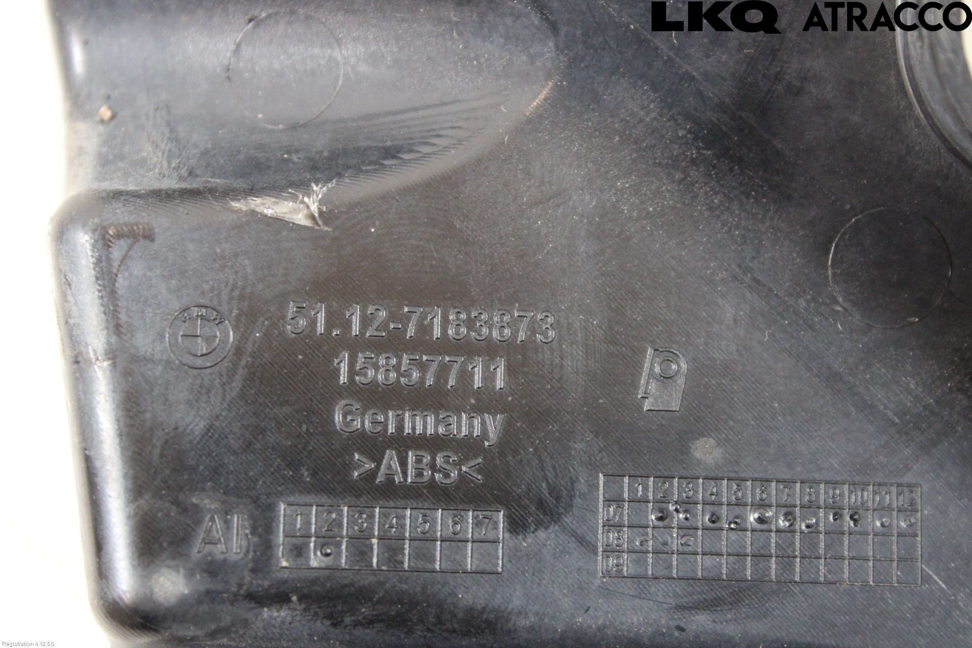 BMW 1 E87/81 5D/3D 03-11 Stötfångarfäste Bak Vä