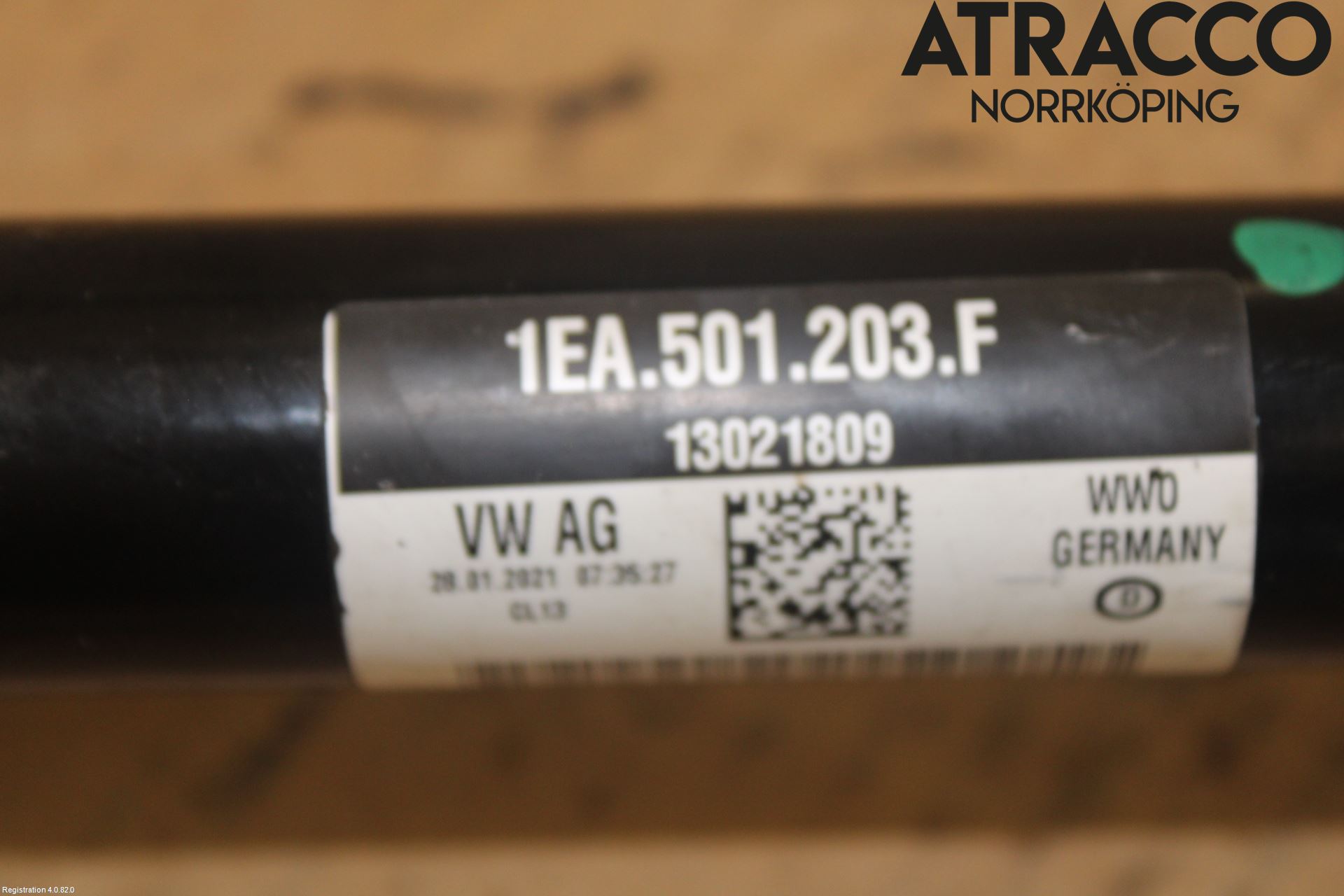 Volkswagen VW ID.4 21- Drivaxel Bak Vänster