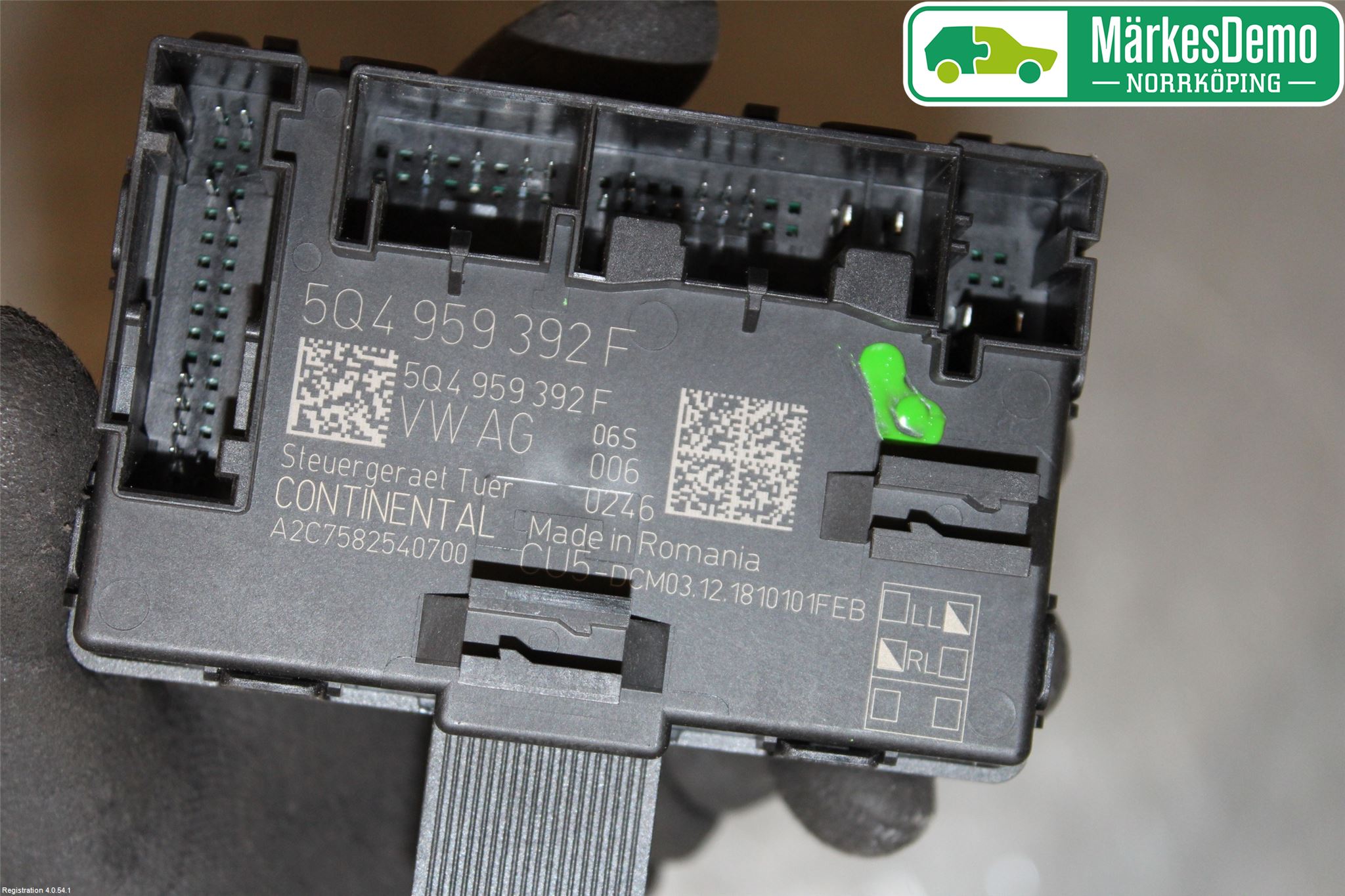 Volkswagen VW T-ROC 18- Styrenhet Dörr