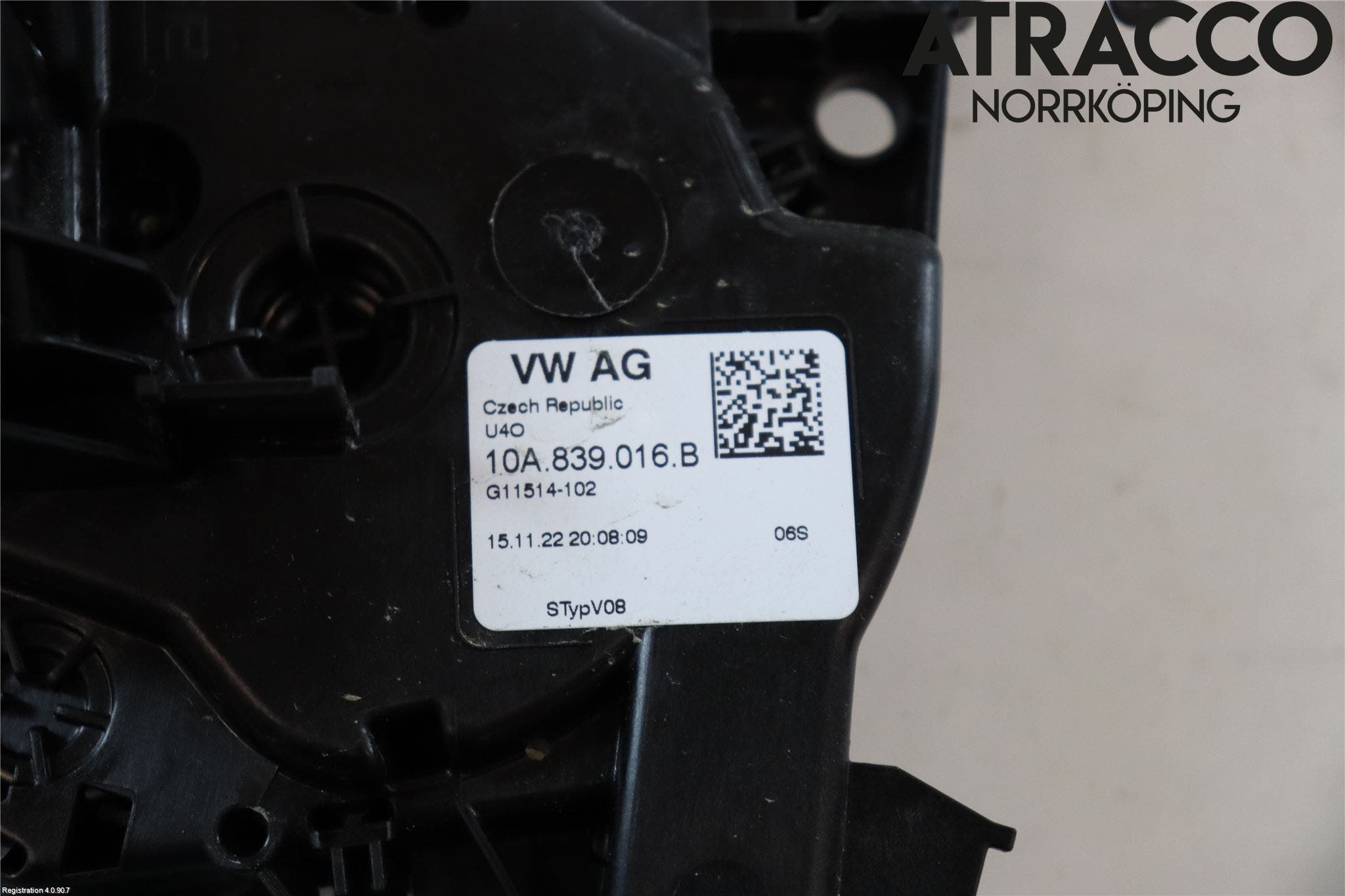 Skoda SCALA 19- Låskista-Dörrlås