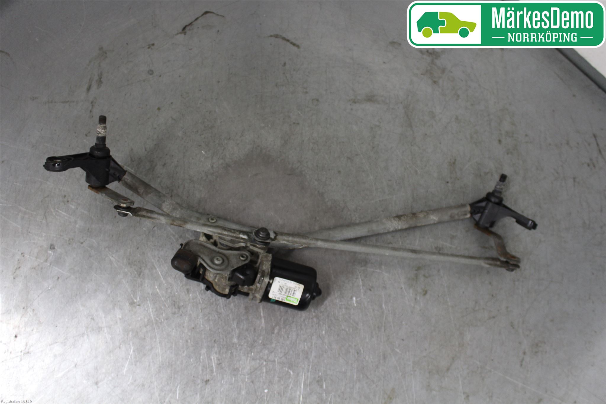 Renault KANGOO II 08-14 Torkarmekanism Vindruta