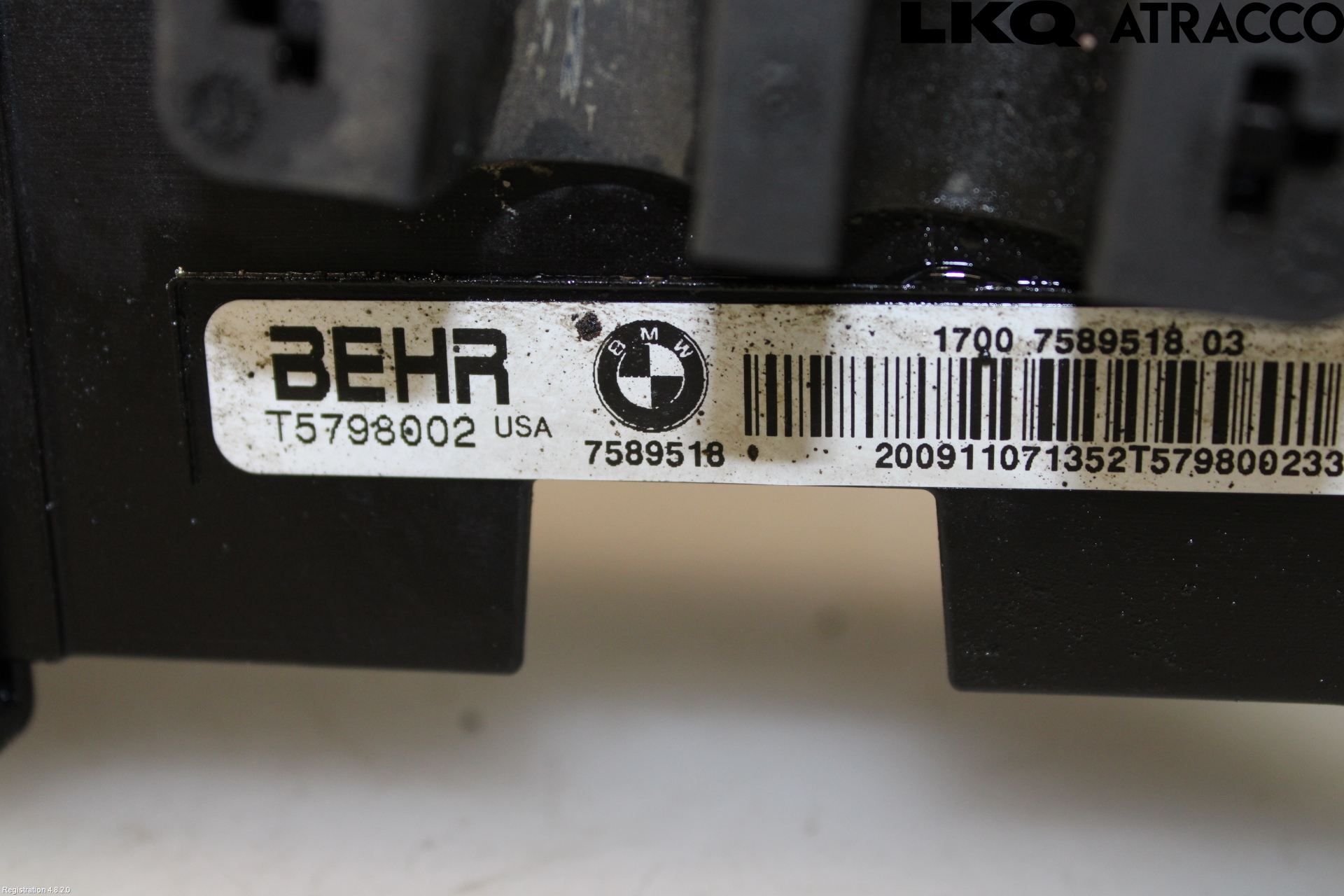 BMW X6 E71/E72   08-14 Kylarfäste-Ram-Balk