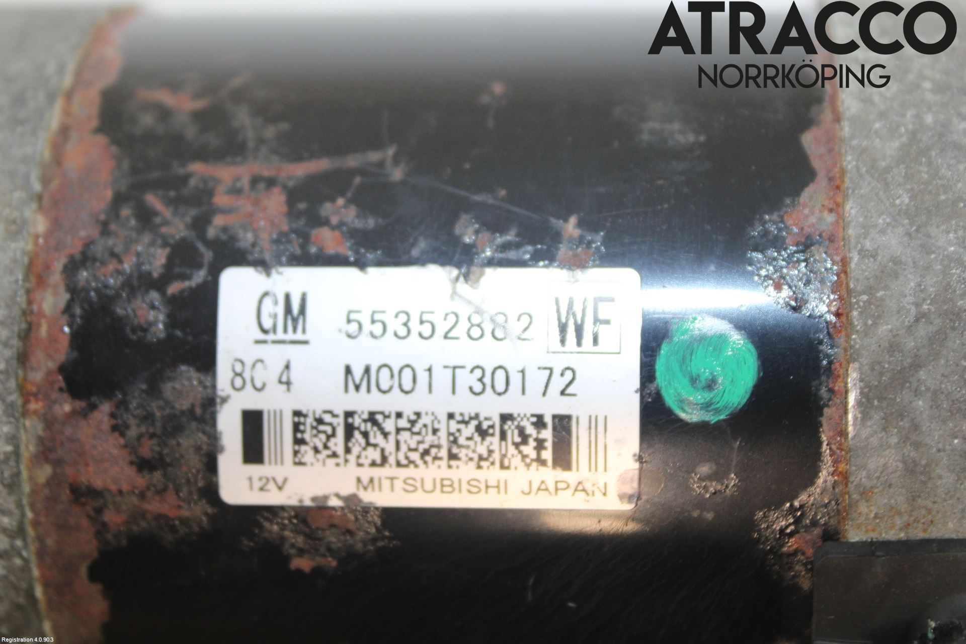 Saab 9-3 VER2/VER3 08-15 Startmotor Diesel