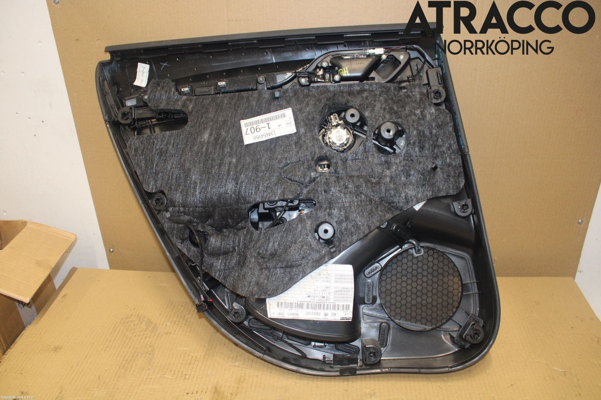 Audi A3/S3 8V 13-20 Dörrklädsel Hö