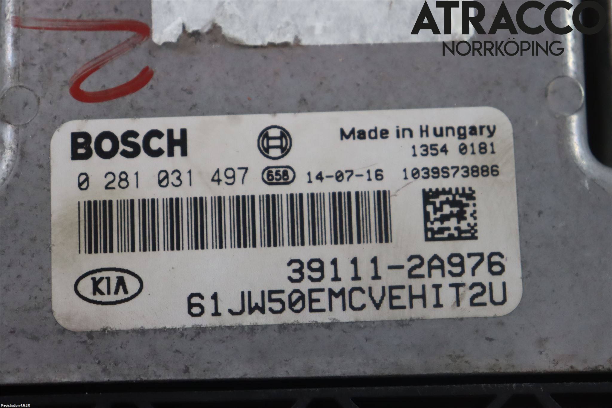 Kia CEED 12-18 Styrenhet Inspump Diesel