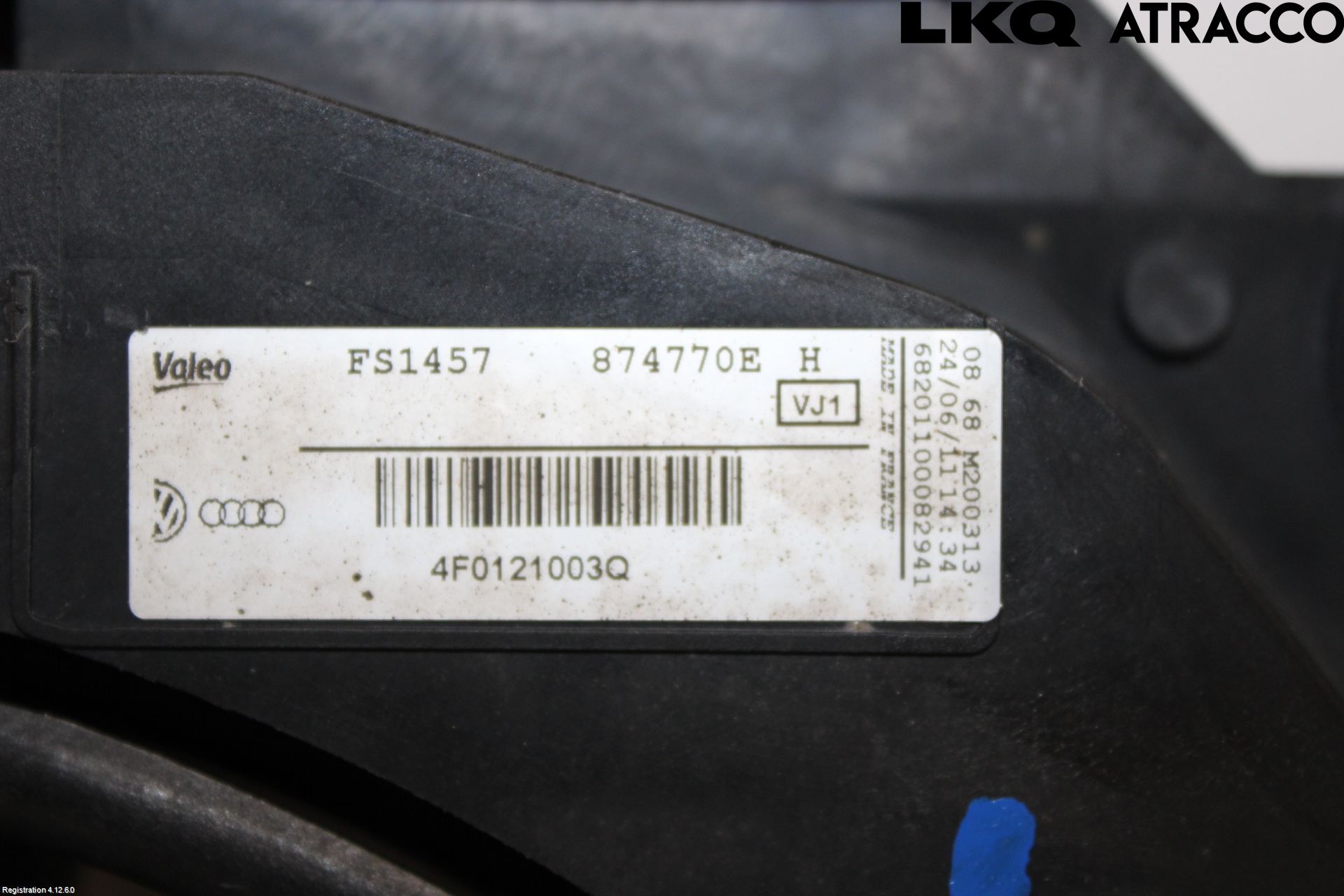 Audi A6/S6     05-11 Kylfläkt El