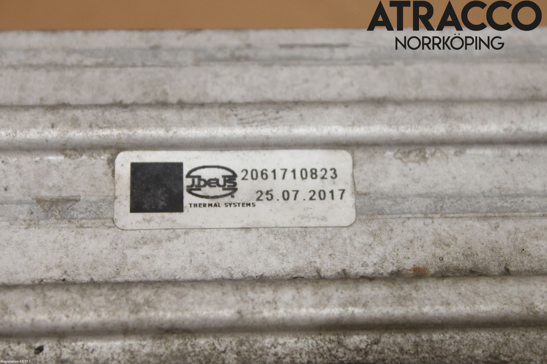 Alfa GIULIETTA Laddluft-Intercooler Kyl