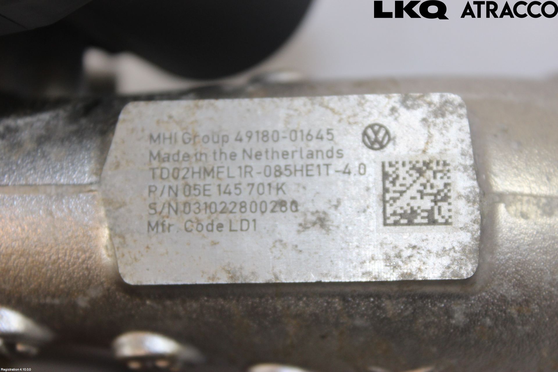 Cupra LEON 21- Turboaggregat