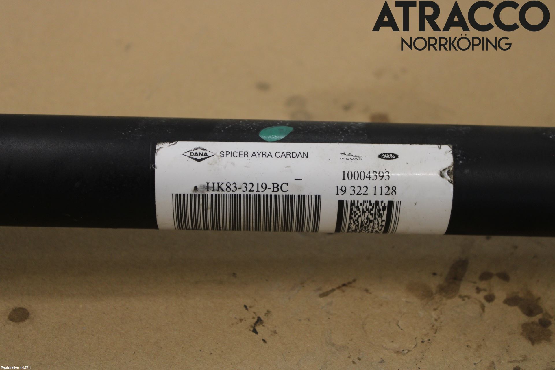 Jaguar F-PACE Mellanaxel Främre 4Wd