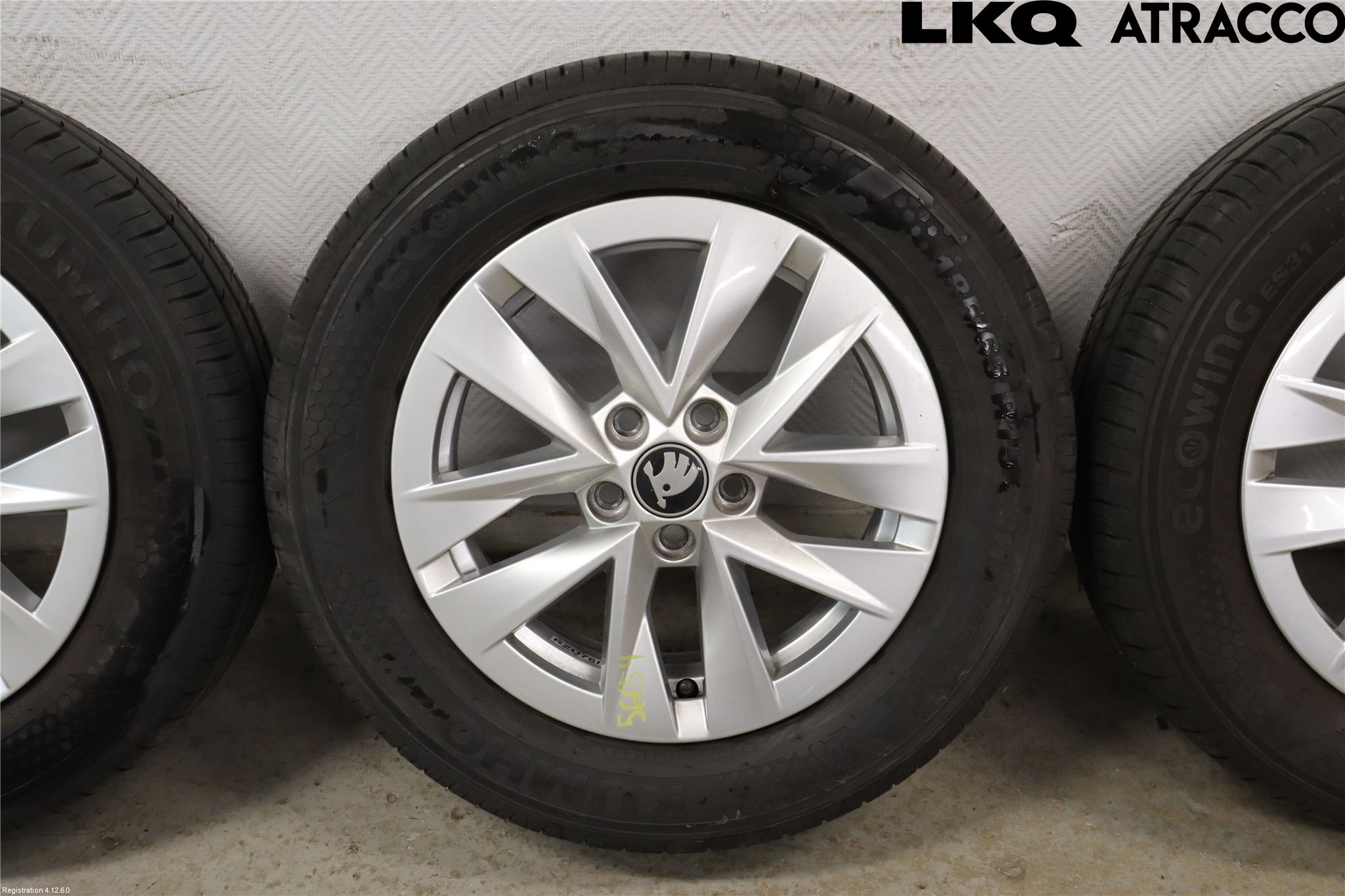 Skoda FABIA 22- Sommardäck Alumfälg 4St