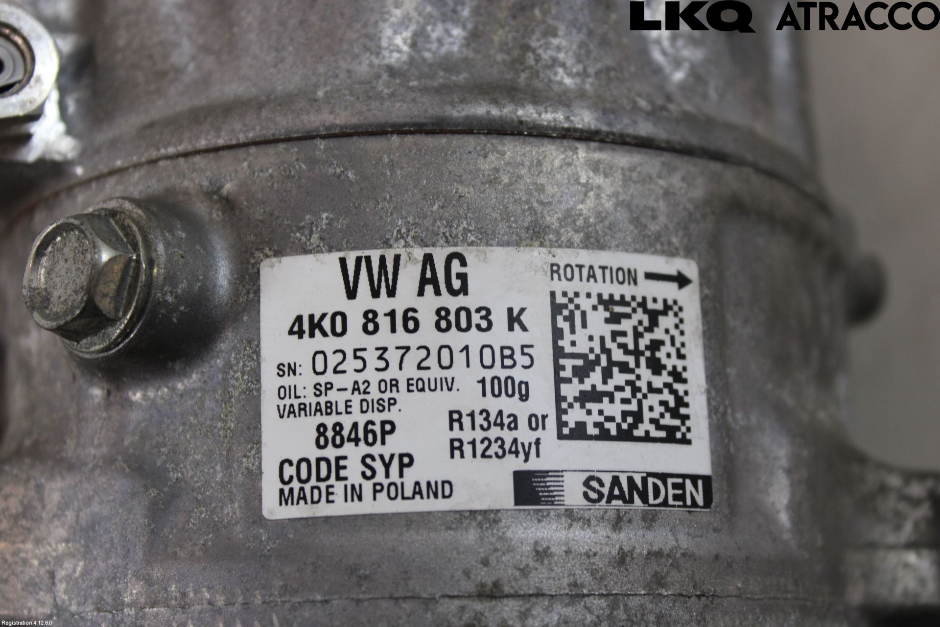 Audi A6 F2/C8 19- Ac Kompressor
