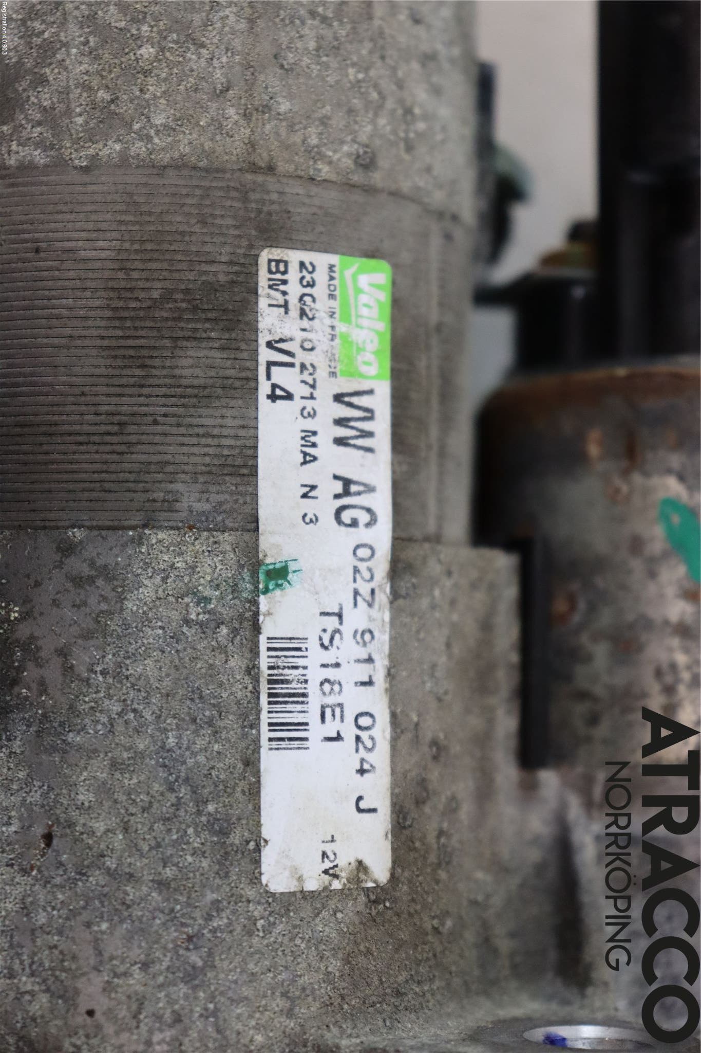 Volkswagen VW CADDY 04-10 Startmotor Diesel