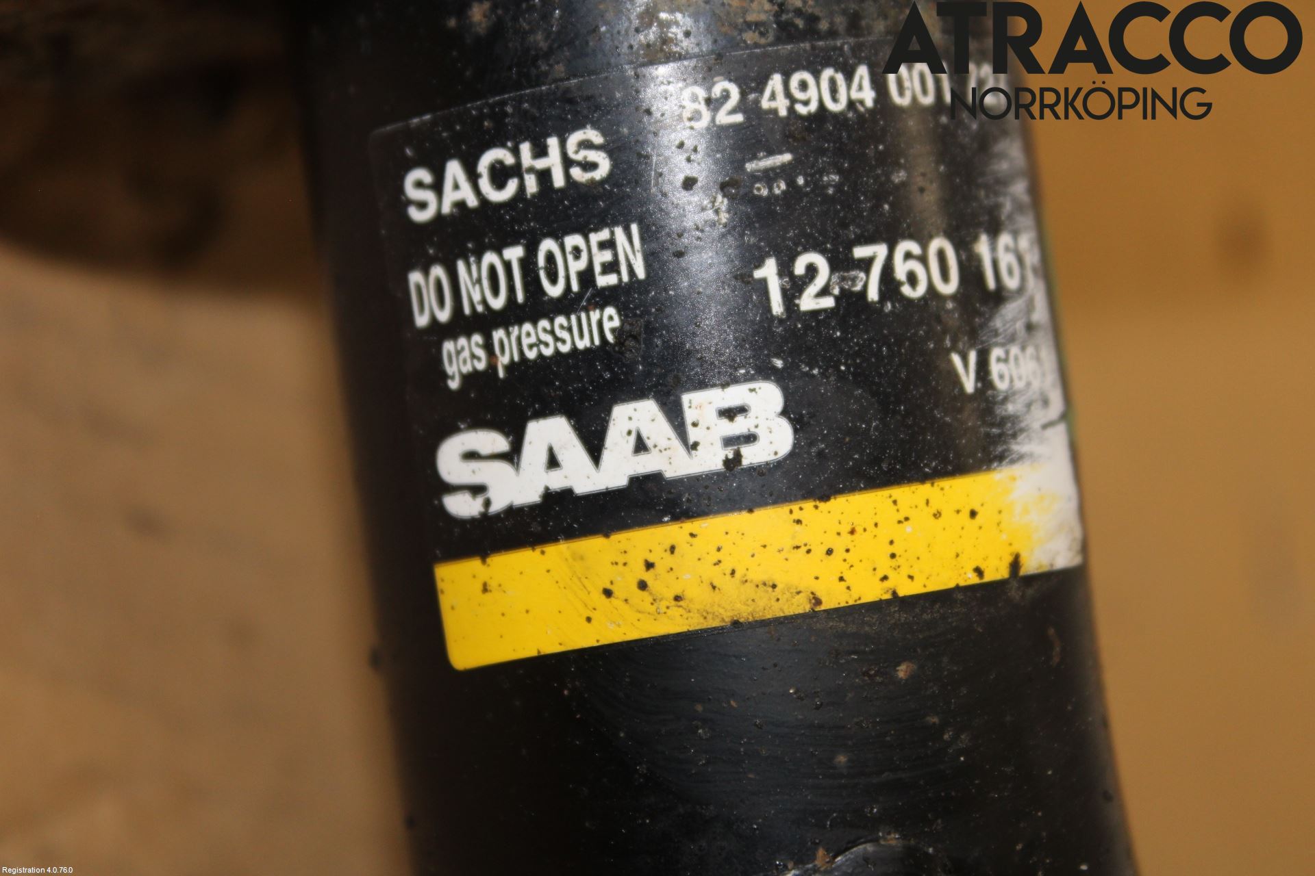 Saab 9-5     06-10 Fjäderben Fram Höger