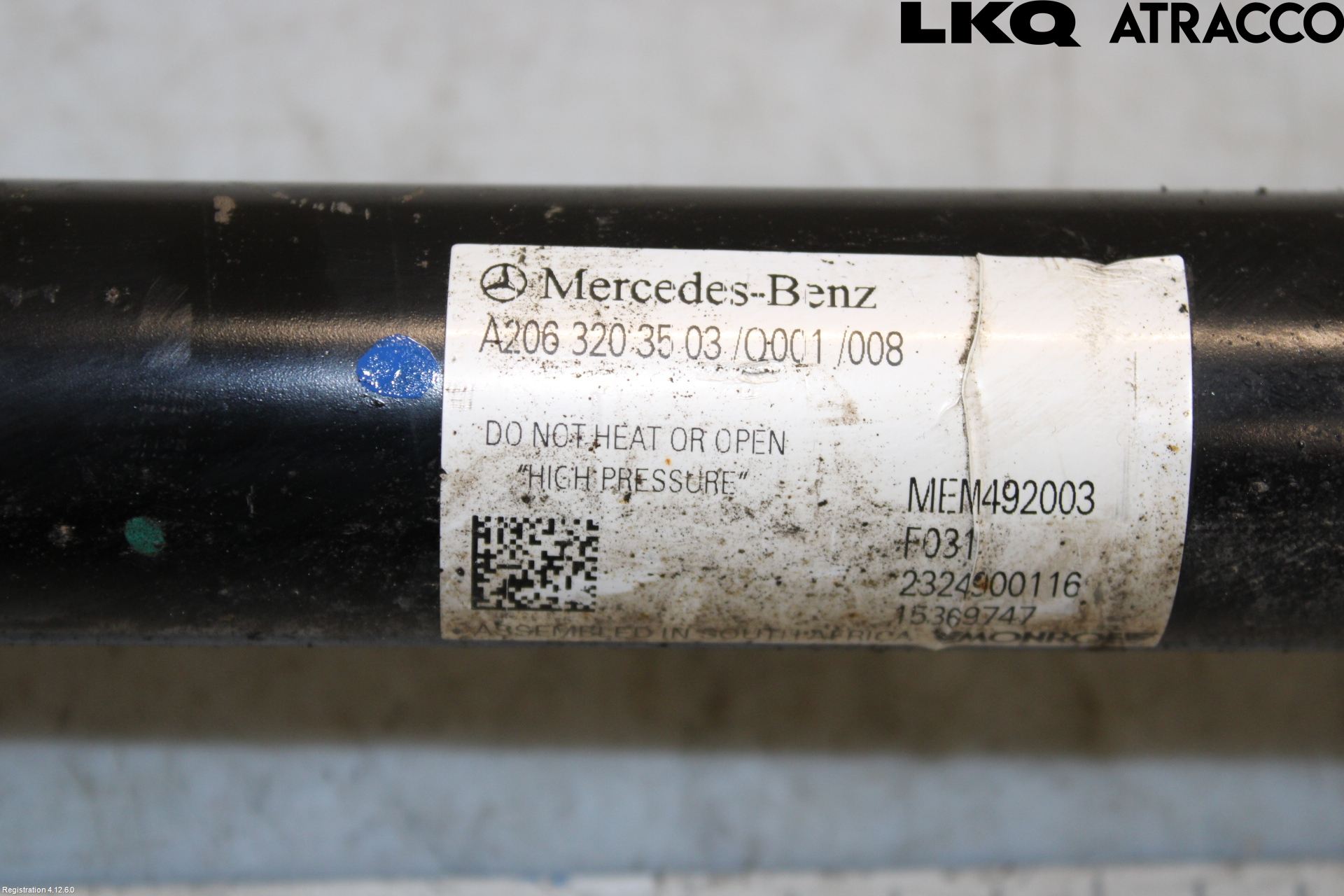 Mercedes-Benz MB C-KLASS (W206) 21- Fjäderben Fram Vänster