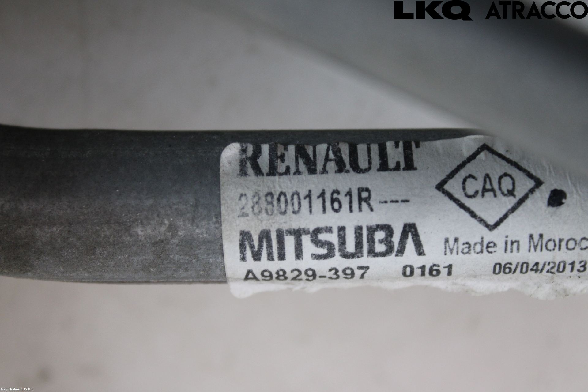 Renault CAPTUR 13-19 Torkarmekanism Vindruta