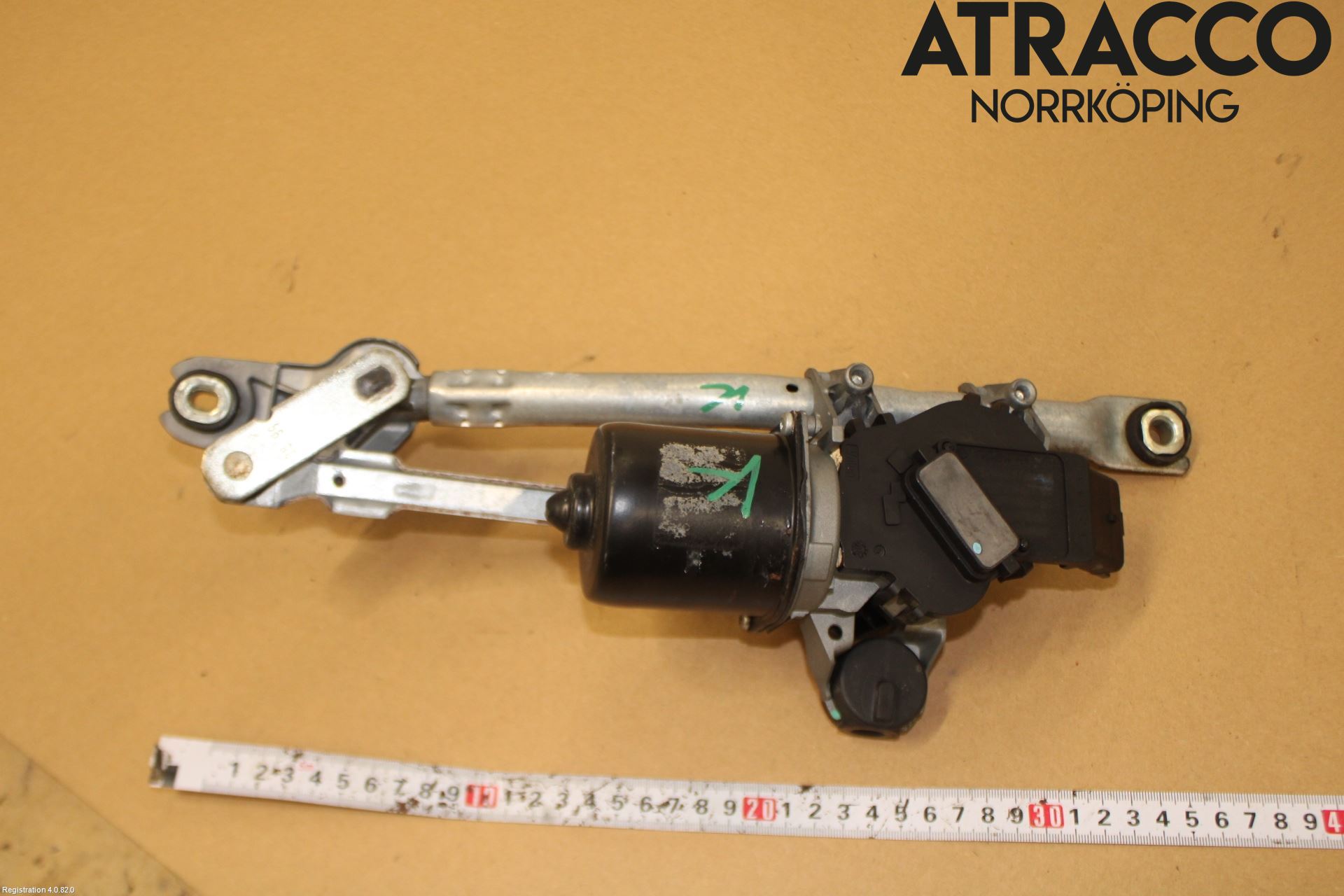 Toyota AYGO 06-14 Torkarmekanism Vindruta