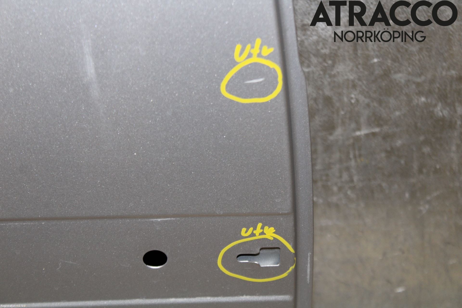 Citroen C3 -04 Dörr Bak Höger