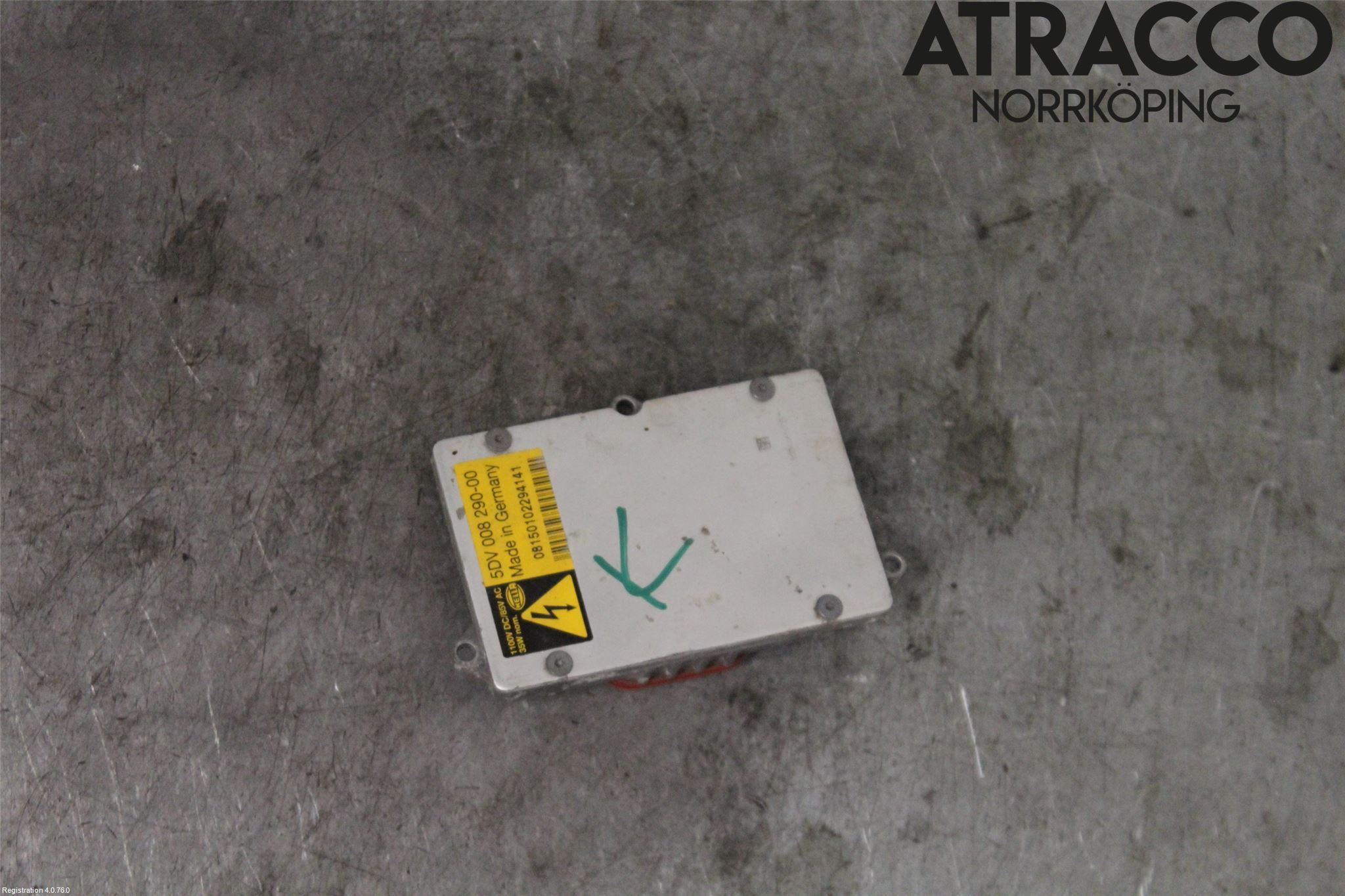 Audi A6/S6     05-11 Styrenhet Strålkastare