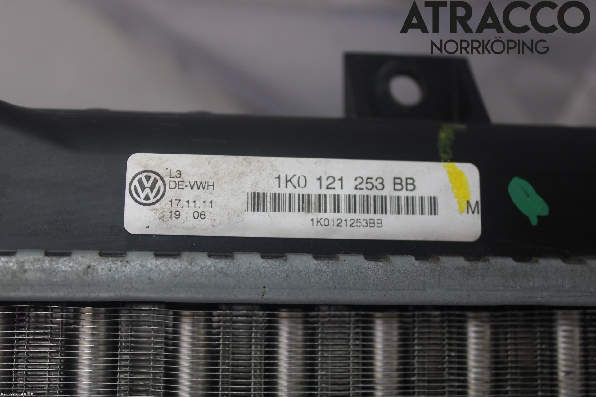 Audi A3/S3 05-13 Kylare Man