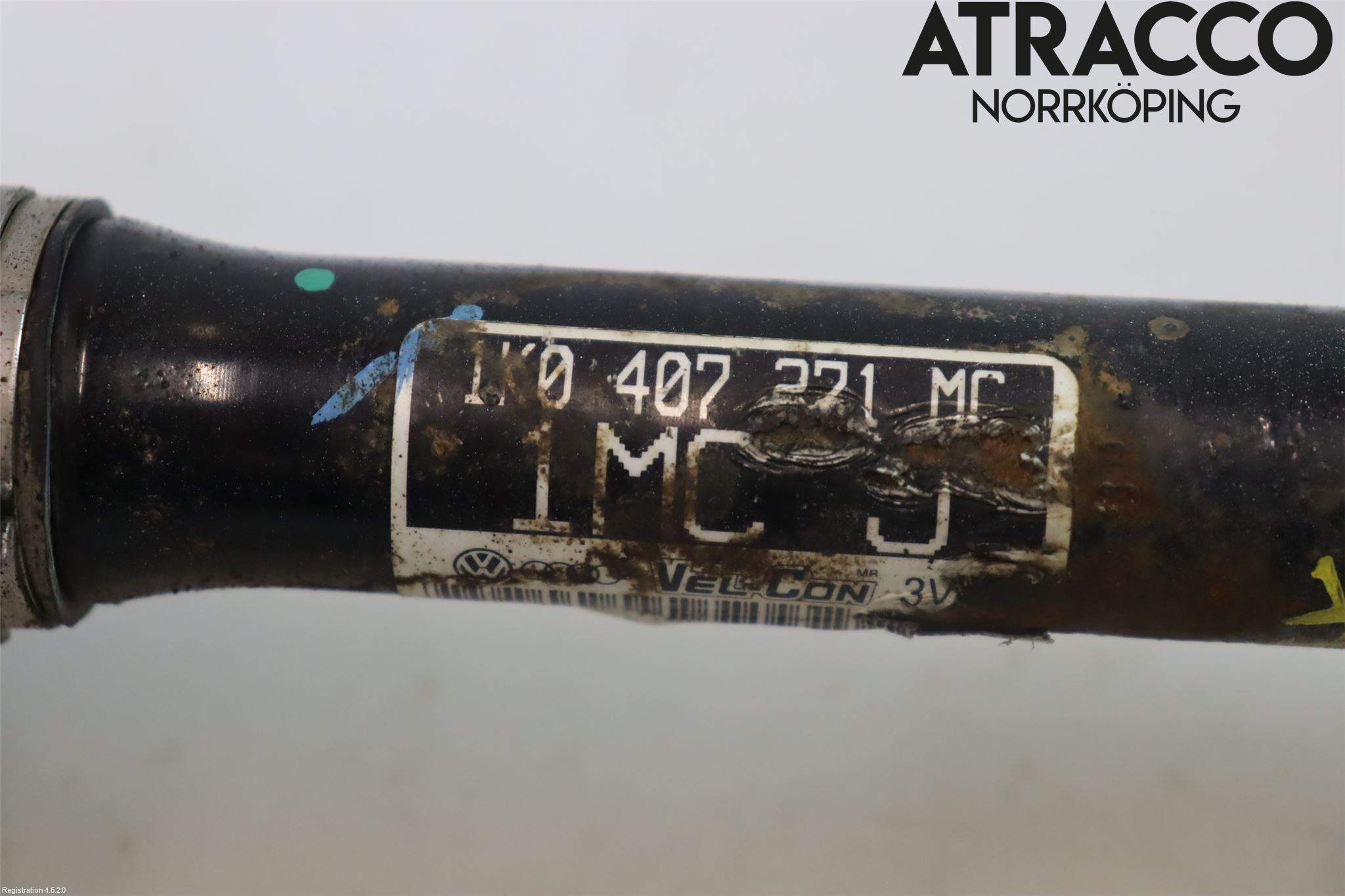 Volkswagen VW GOLF VI 09-13 Drivaxel Fram Vänster