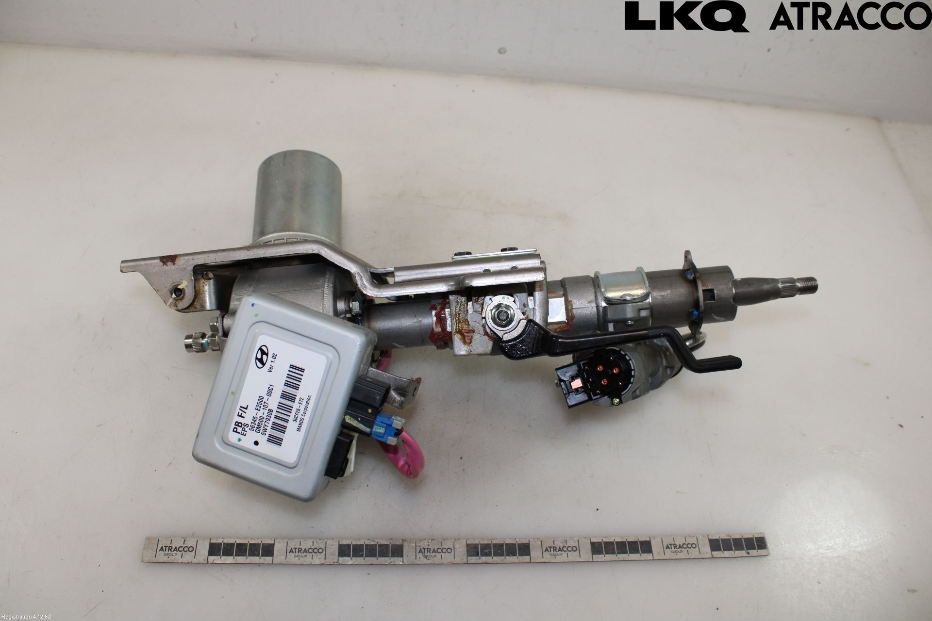 Hyundai i20 PB 09-14 Rattaxelagg Med Inb Servo