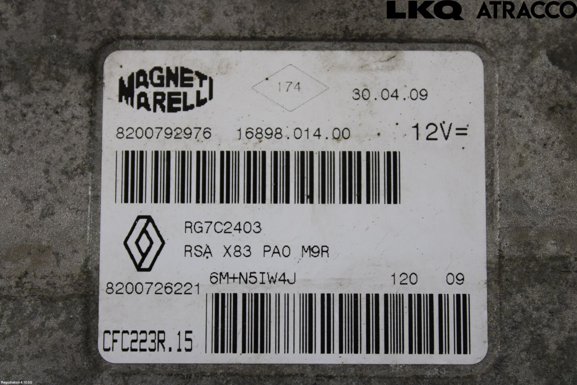 Opel VIVARO 01-14 Styrenhet Växellåda