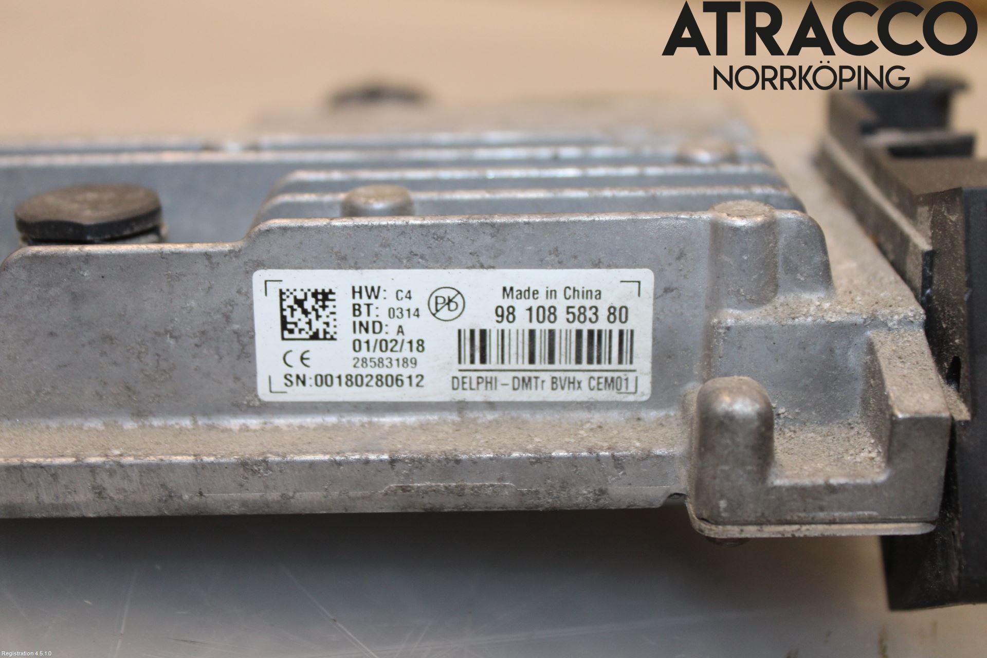 Citroen BERLINGO 08-18 Styrenhet Övrigt