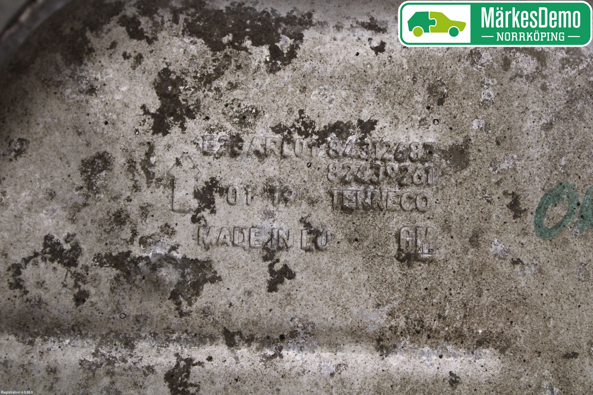 Opel INSIGNIA 17- Avgas Halvsats