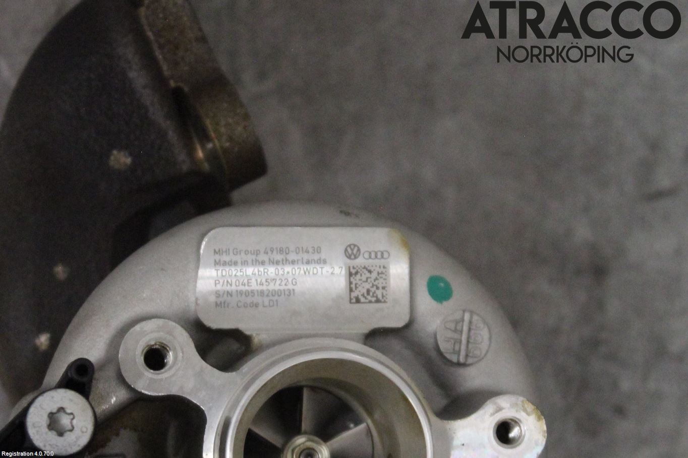 Audi Q2/SQ2 17- Turboaggregat