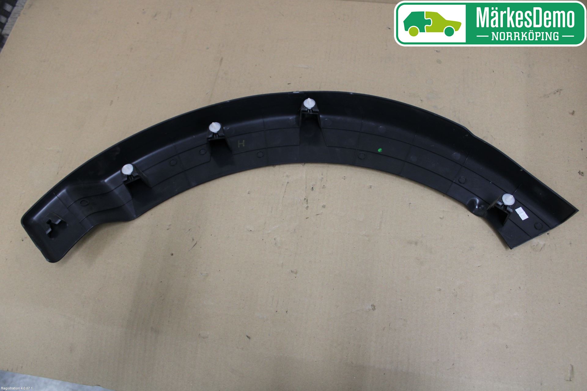 Renault KANGOO II 08-14 Skärmbreddare