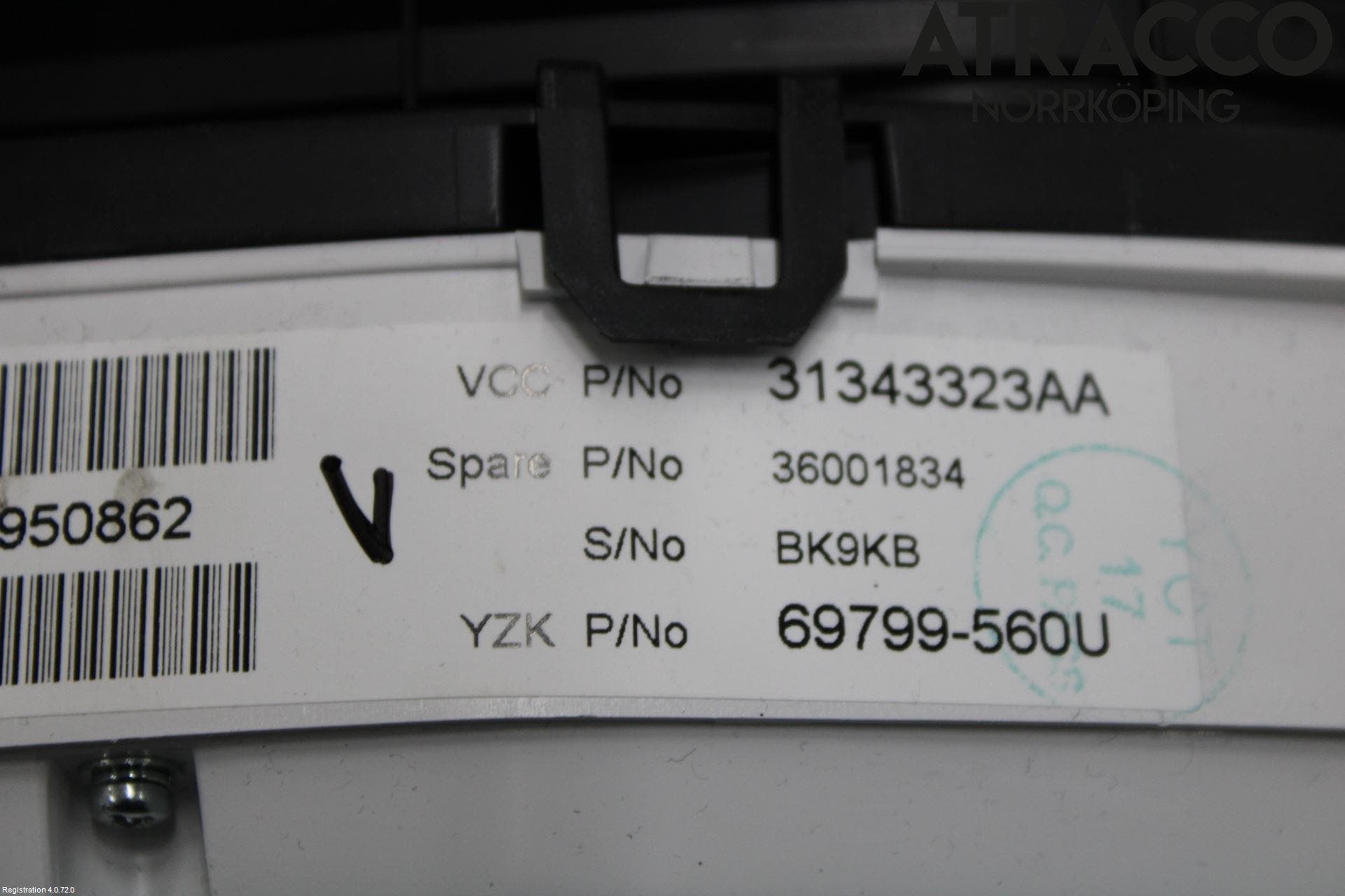 Volvo S60 11-13 Instrument Komb