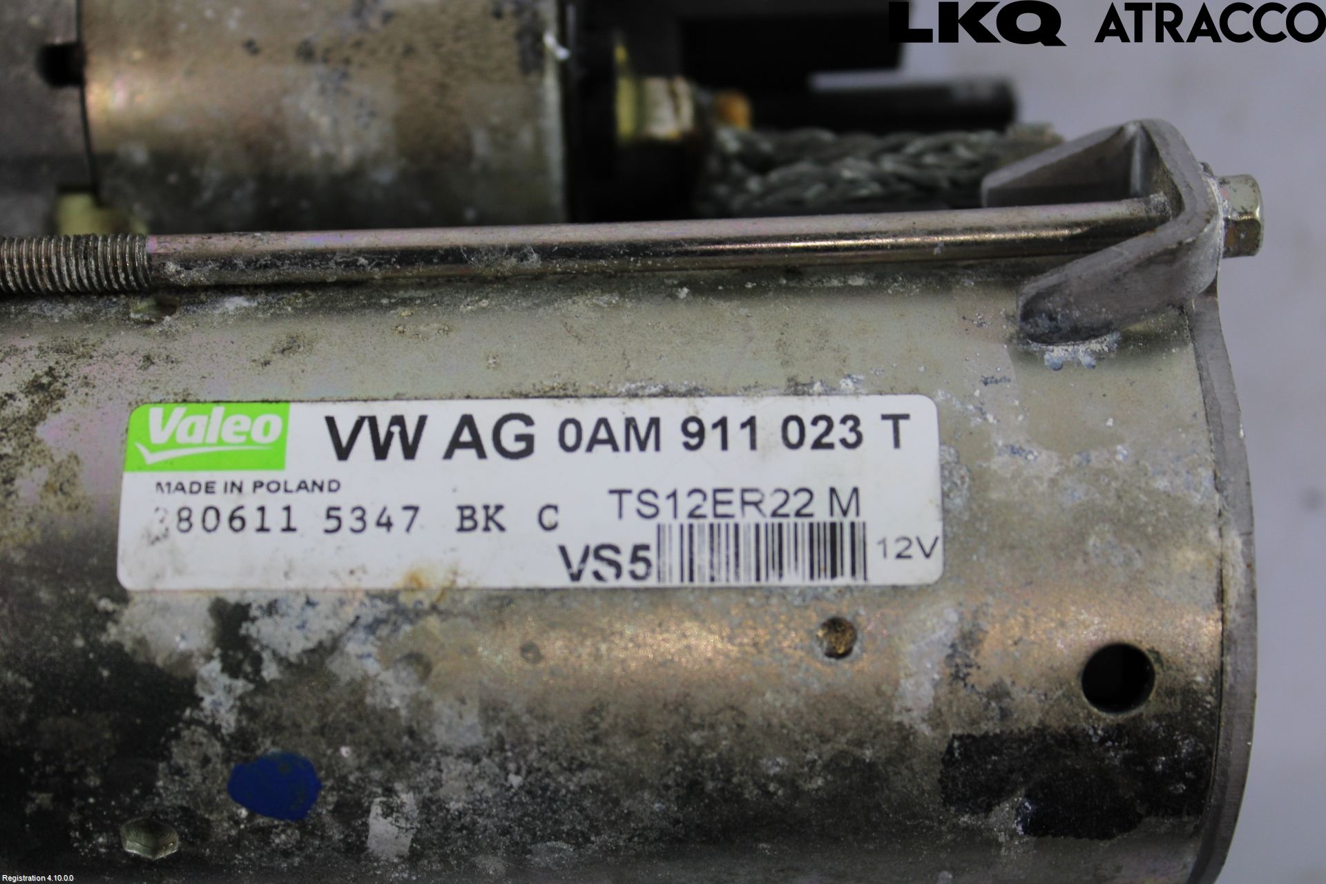 Volkswagen VW GOLF PLUS/CROSS GOLF 04-14 Startmotor