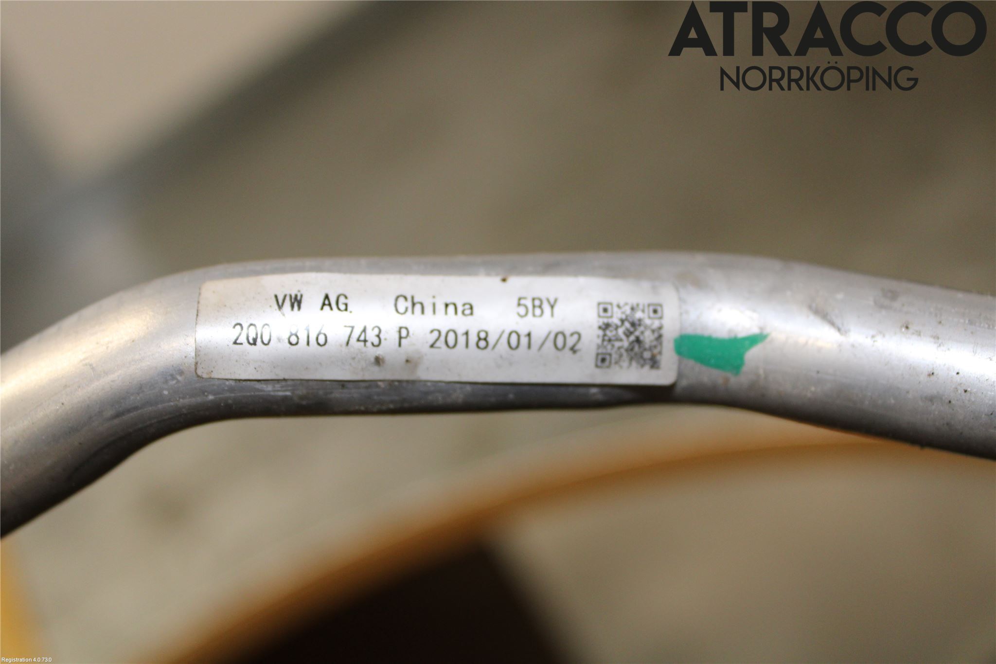 Volkswagen VW POLO VI 18->> Ac Slang-Rör