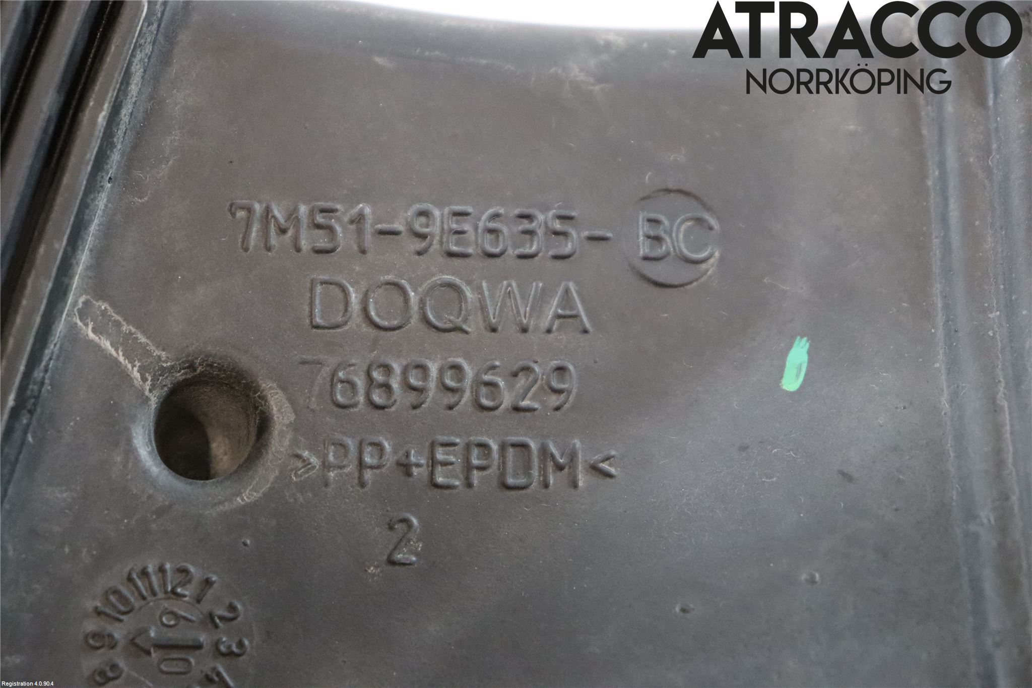 Ford FOCUS 08-11 Deflektor Plåt-Plast Kylning