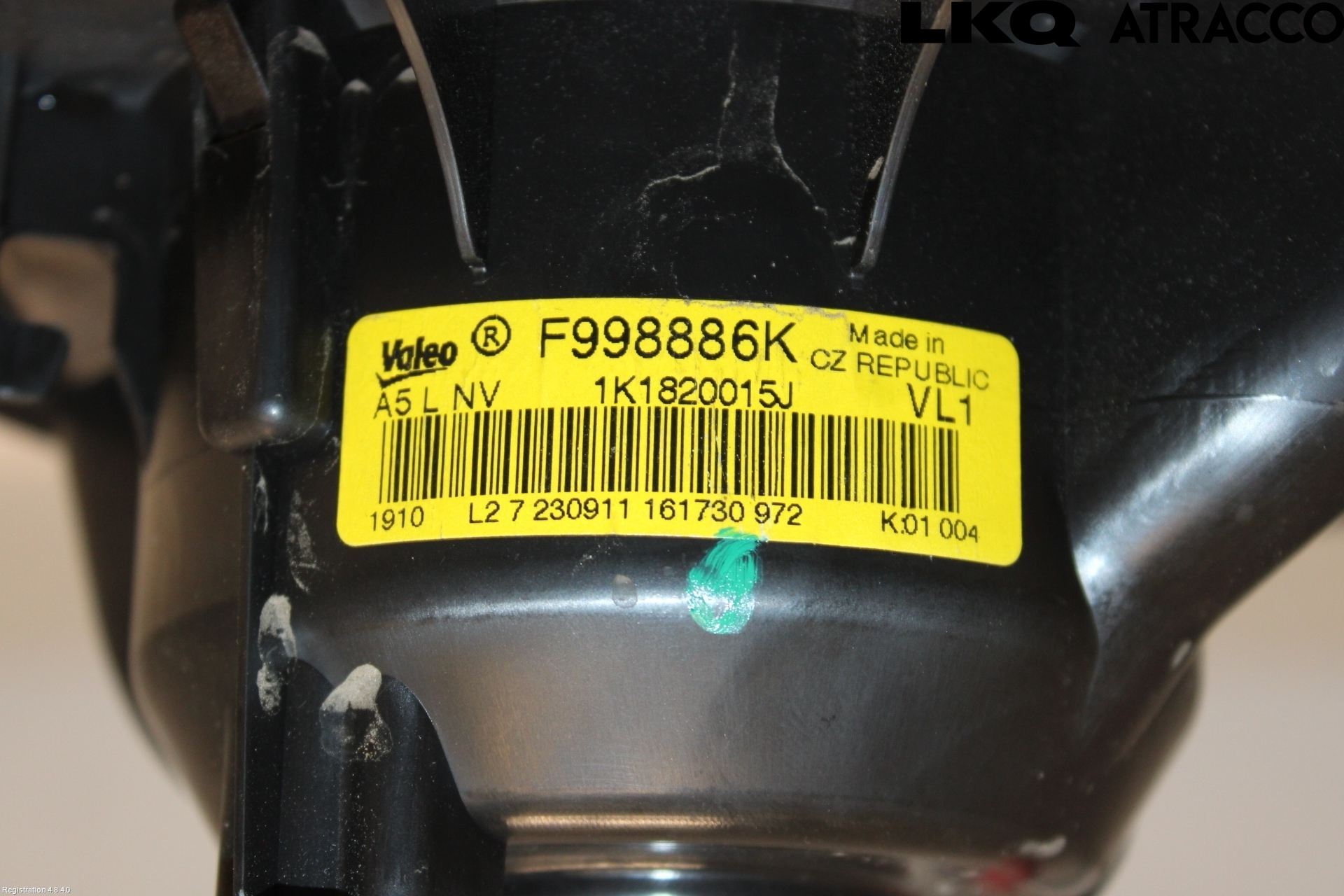 Audi A3/S3 05-13 Värmefläkt