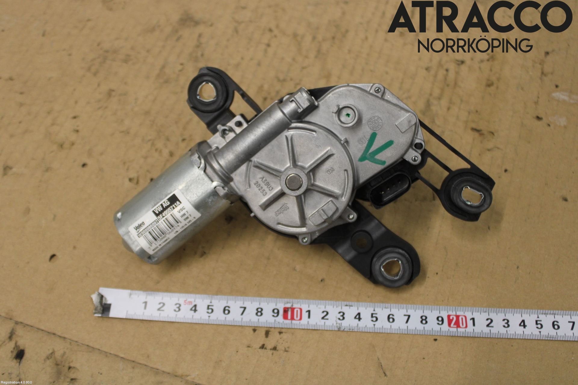 Skoda FABIA 15-21 Torkarmotor Baklucka