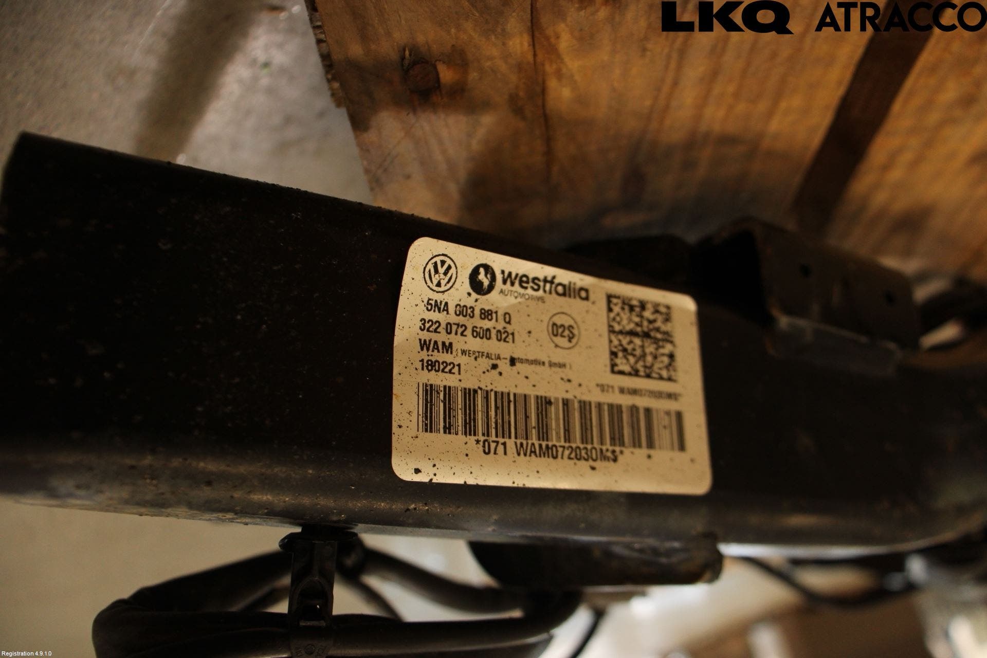 Seat TARRACO 19- Dragkrok