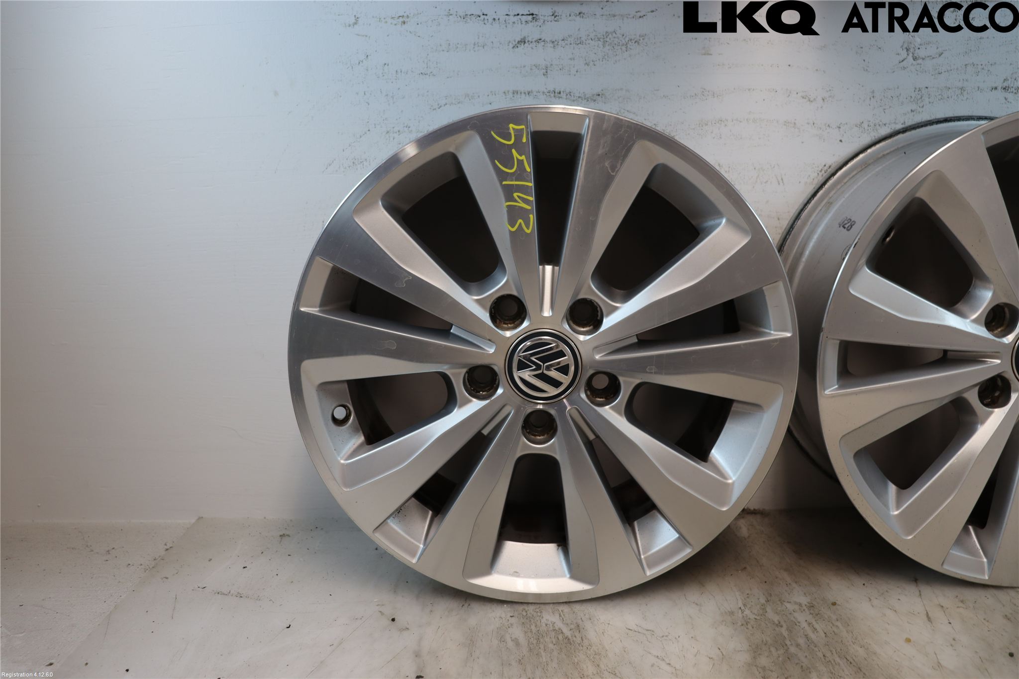 Volkswagen VW GOLF / E-GOLF VII 13-20 Fälgsats Aluminium