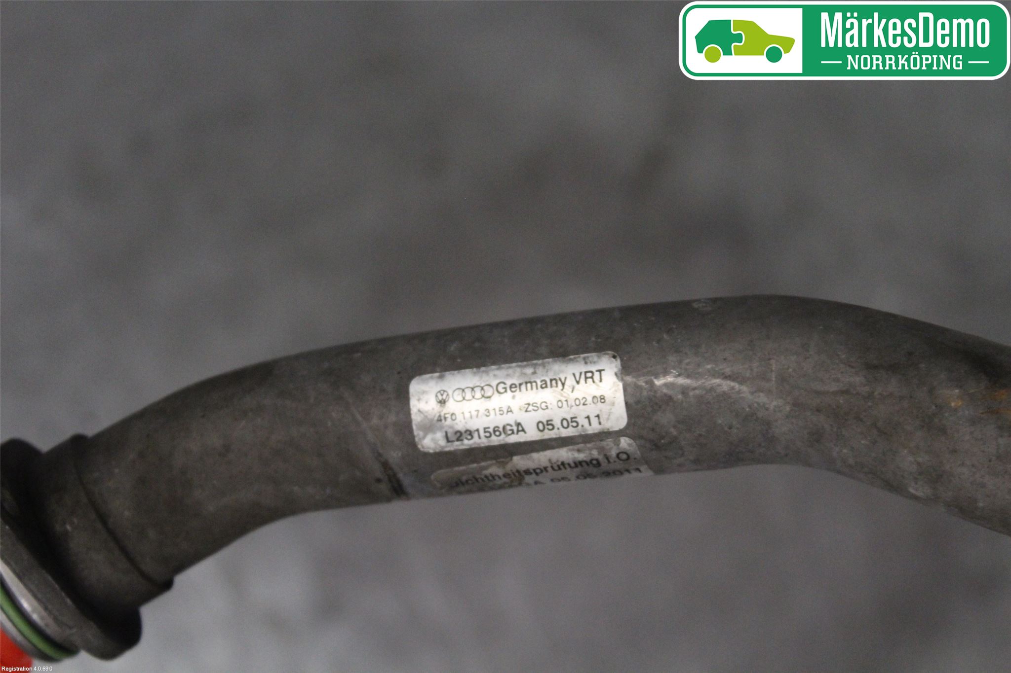 Audi A6/S6     05-11 Motor Oljerör-Slang