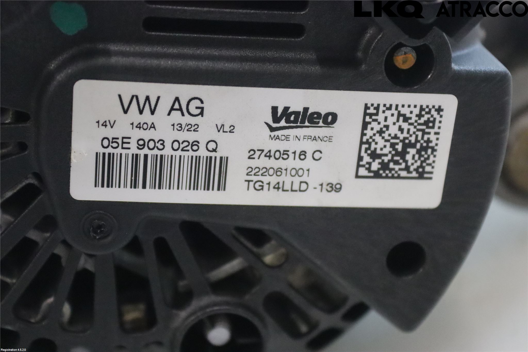 Volkswagen VW T-ROC 18- Generator