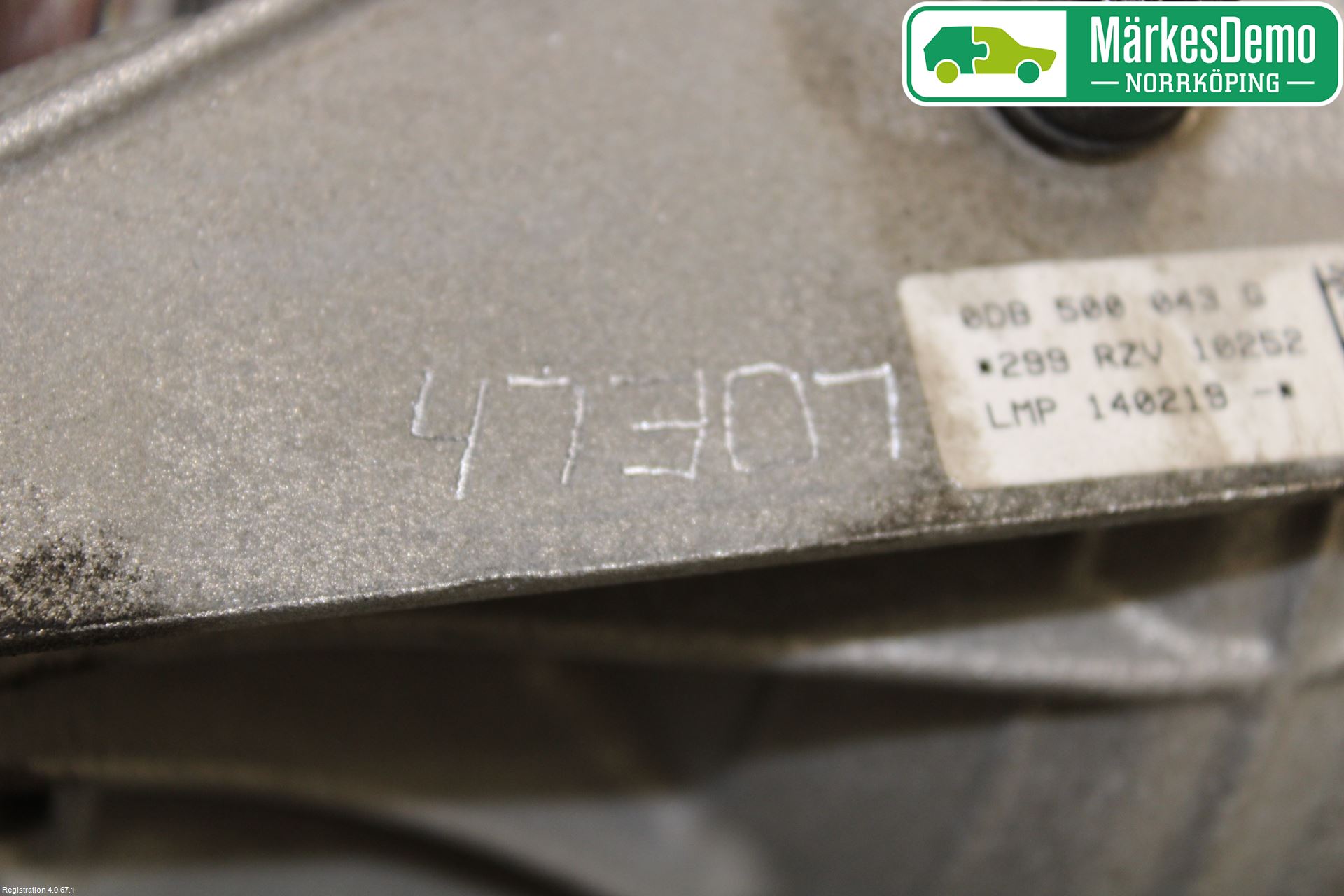 Audi A4/S4 B9 16-19 Bakväxel-Diff