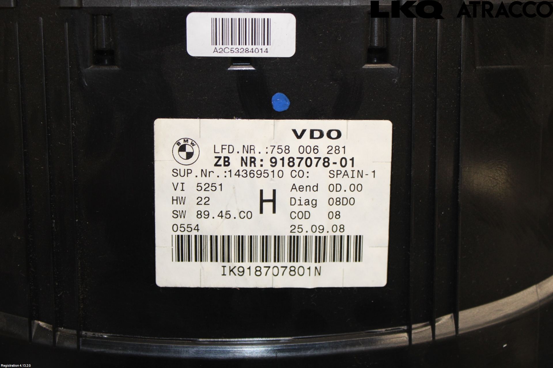 BMW 3 E90/91 SED/TOU 05-12 Instrument Komb
